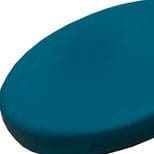 Petrol silikone sædeovertræk - Blomsterverden